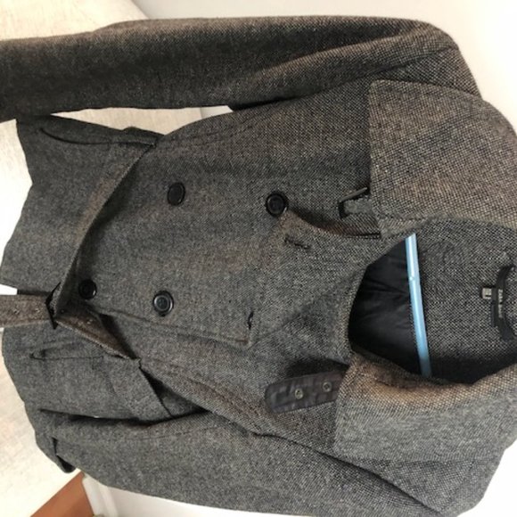 Zara fall/spring hip cut tweed coat - Picture 2 of 2